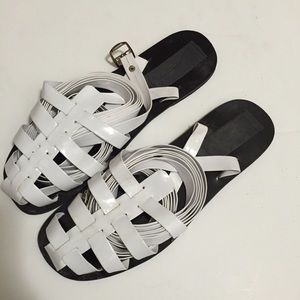 Loza Maleombho Shoes - Loza Maleombho Zebra Sandals Size 40 (US 10) Loza Maleombho Shoes - Loza Maleombho Zebra Sandals Size 40 (US 10)