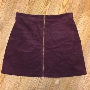 Front zip- up Skirt- worn once!