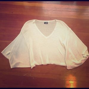 Cheap Monday white crop sweater
