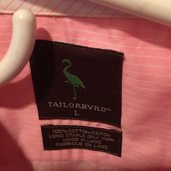 Tailorbyrd Men's Button-Down Shirt Size L - Picture 2 of 5