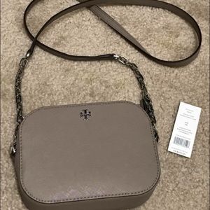 Tory Burch Grey Crossbody