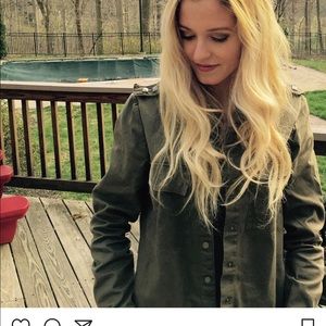 Kittenish Studded Army Jacket