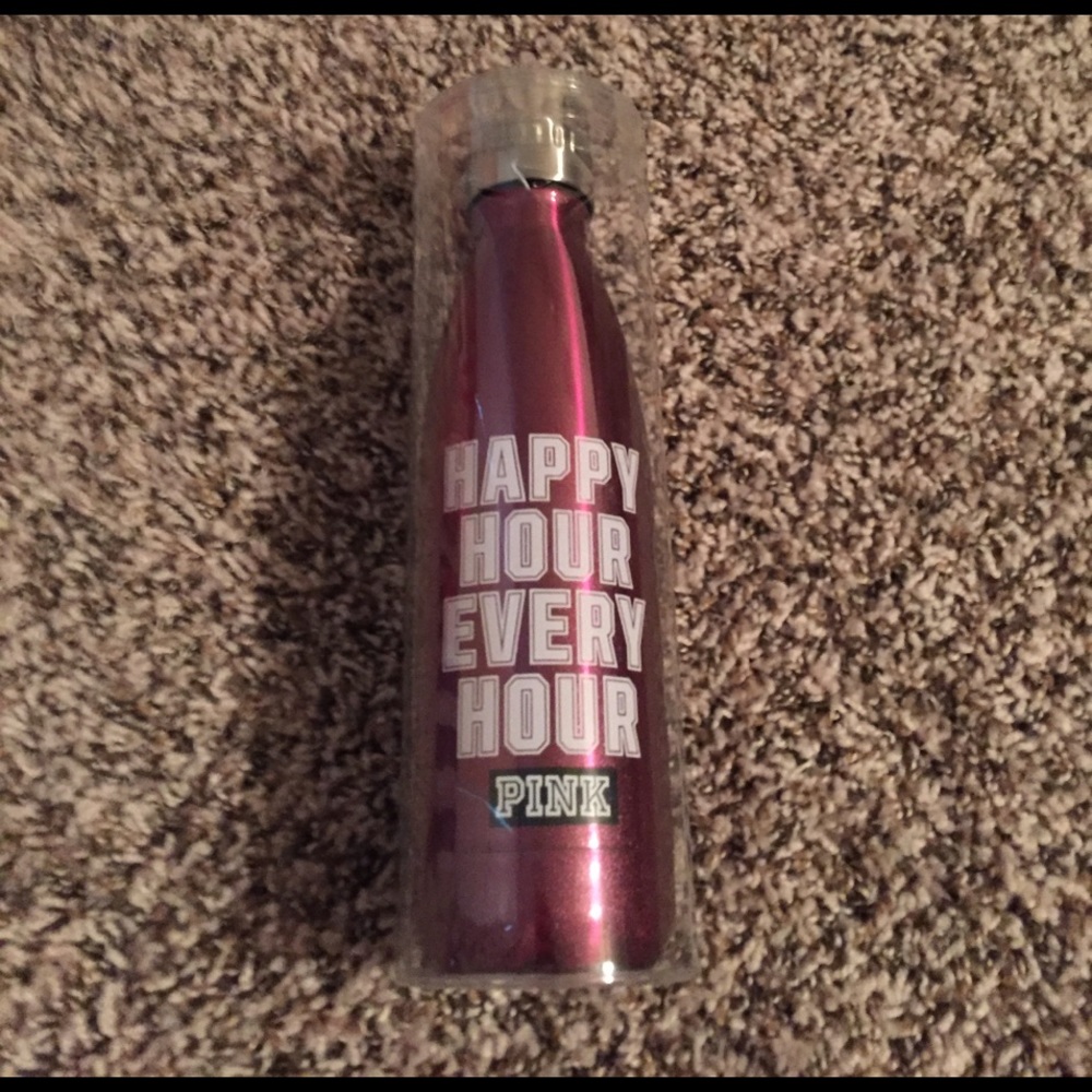 Pink VS water bottle