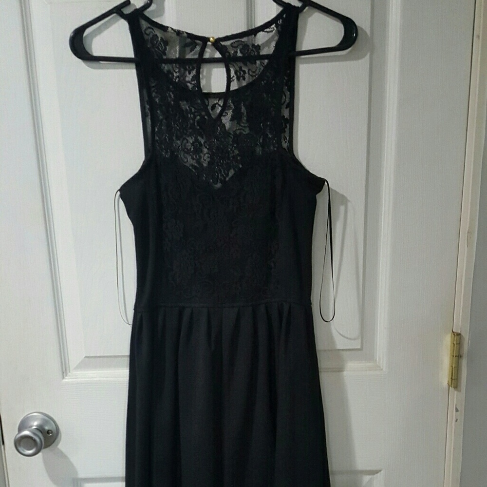 Black Lace Dress