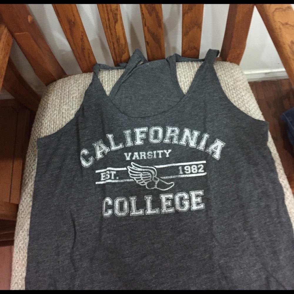 Graphic tank top