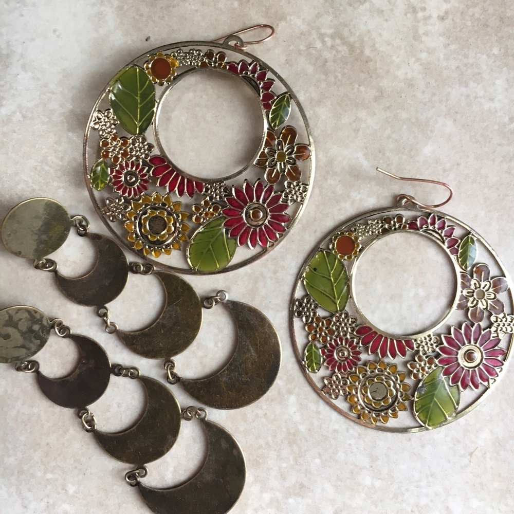 ❌SOLD❌Bundle of Boutique Earrings