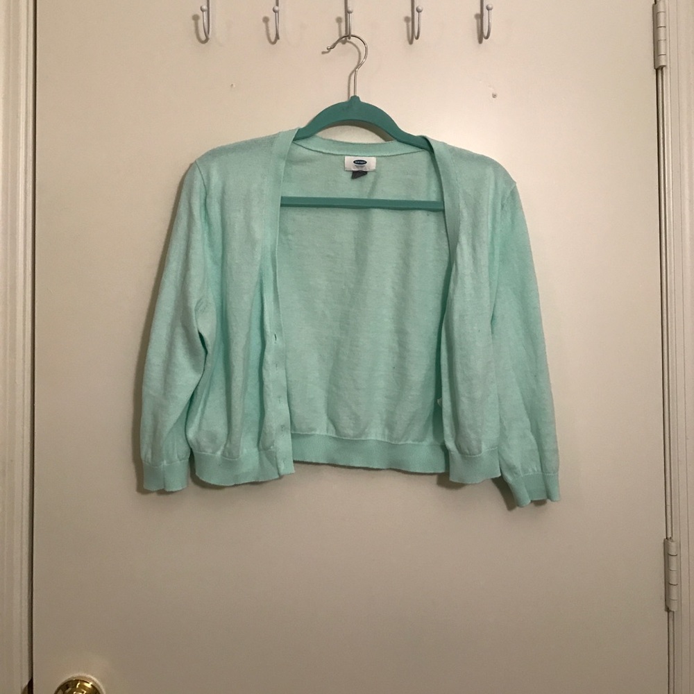 Mint Old Navy cardigan - Sz L - Worn once