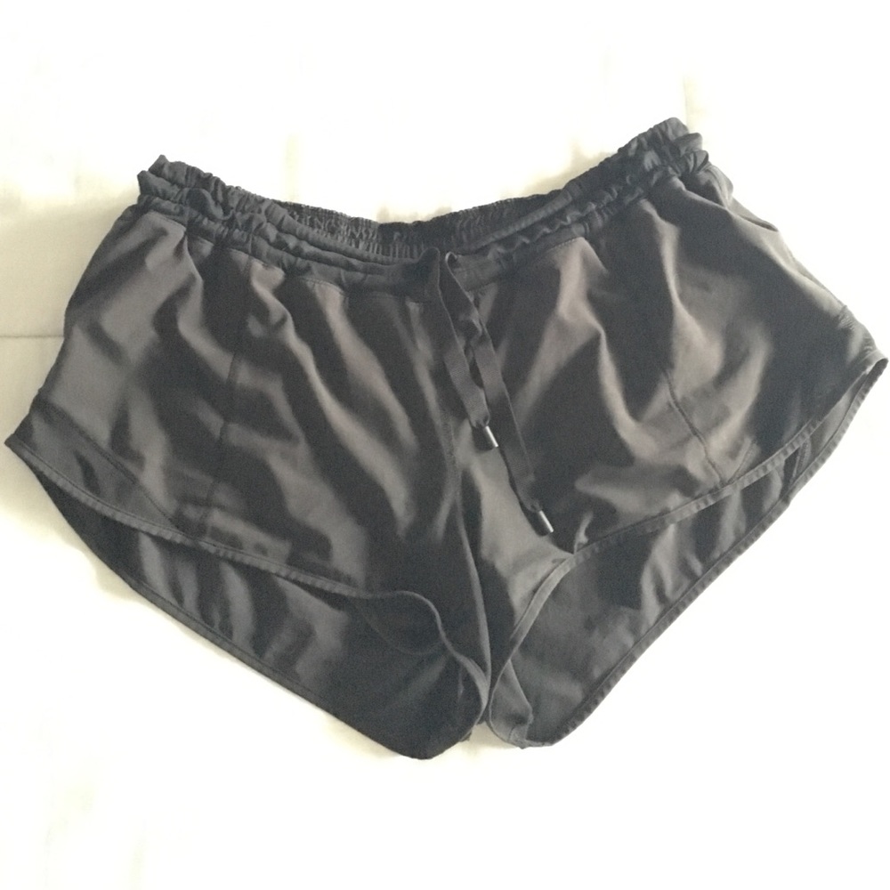 Lululemon Black Hotty Hot Shorts
