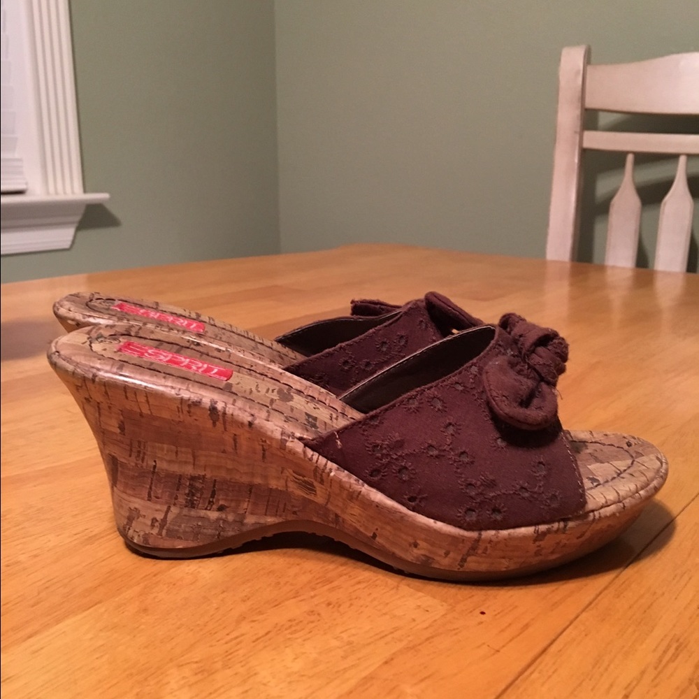 Wedges, slightly worn