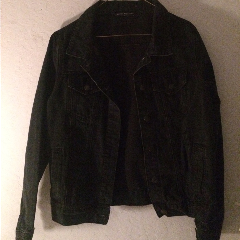 Brandy Melville Black Denim Jacket