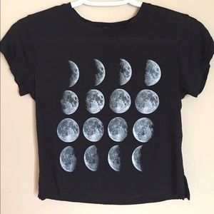 John Galt Moon Cycle Crop Top