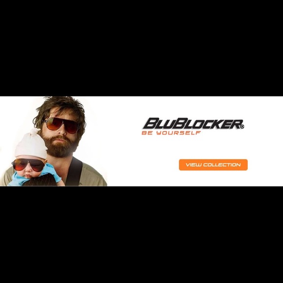 Official BluBlocker White Aviator Sunglasses - Picture 3 of 4