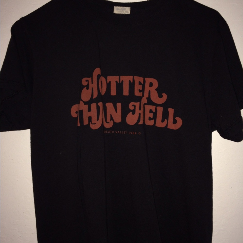 Brandy Melville Hotter Than Hell Tee