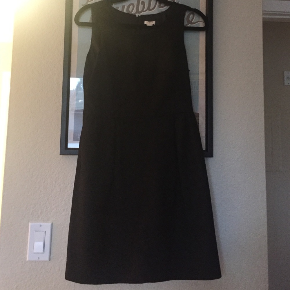 Black jcrew dress