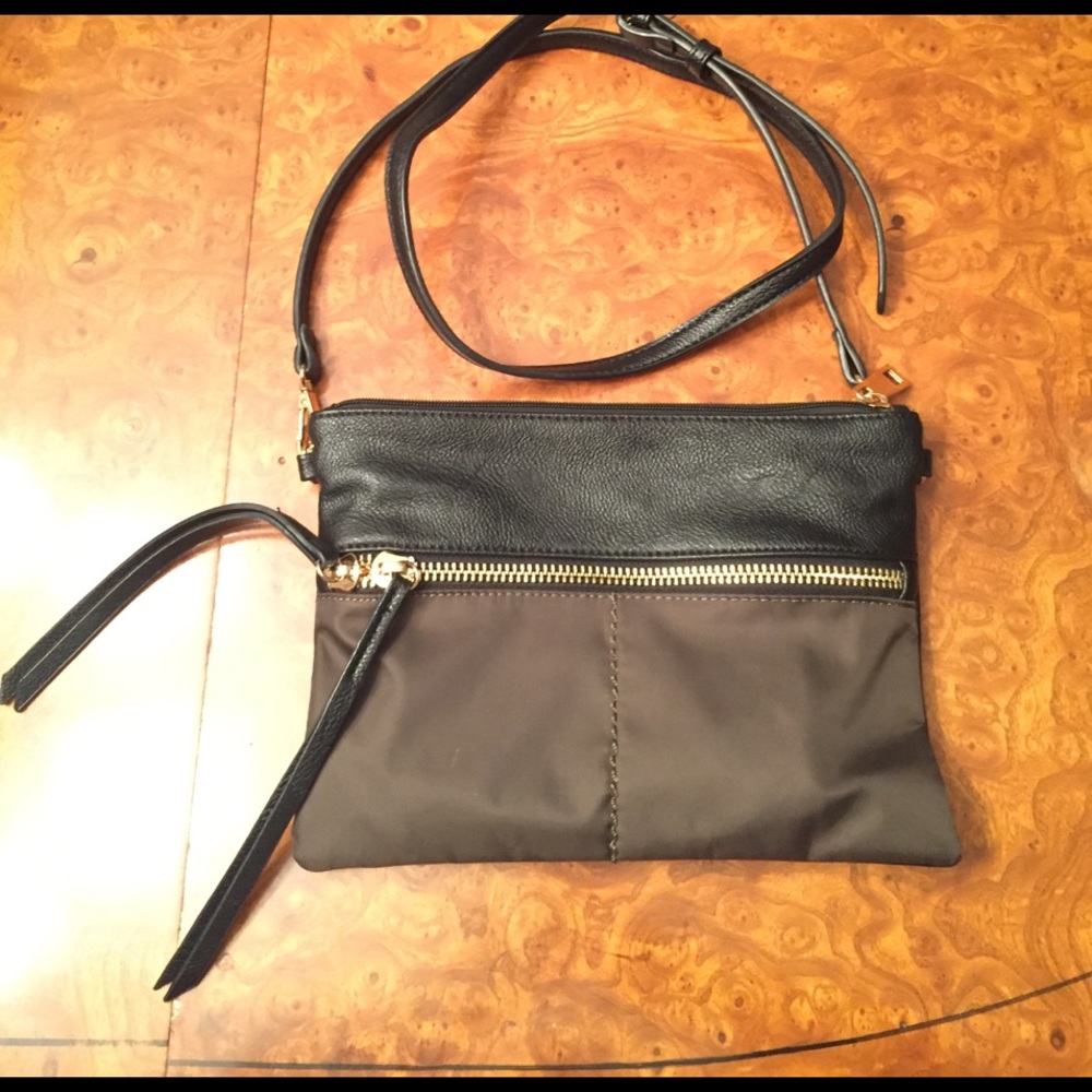 Sondra Roberts mixed media cross-body