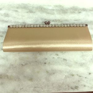 Evening clutch champagne