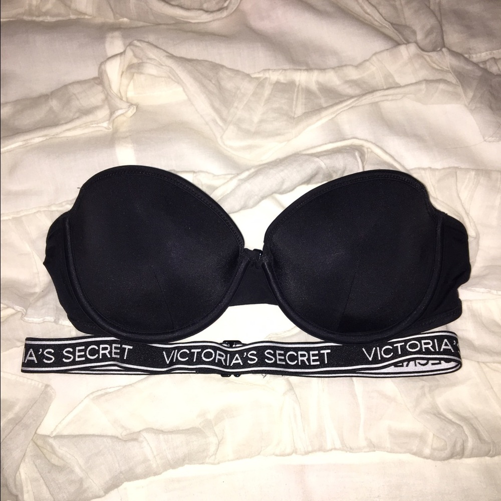 Never been worn Strapless Black Swimsuit