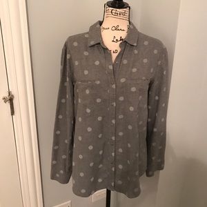 Oversized Flannel Button Down