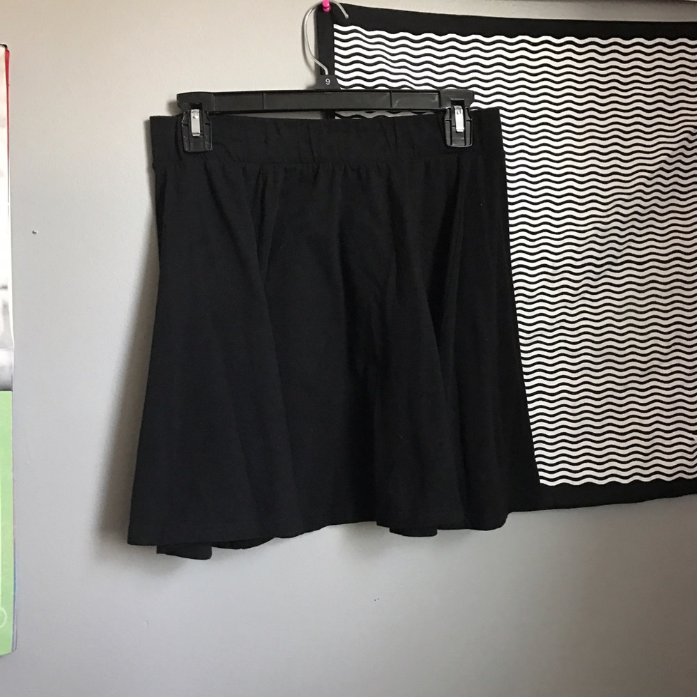 Black Skater Skirt