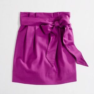 J.Crew pleated sash skirt!