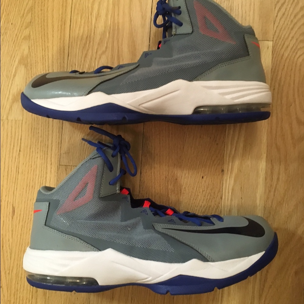 Nike Air Max Stutter Step 2 11.5 Grey Blue Orange