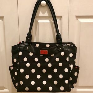 Carter's PolkaDot Diaper Bag