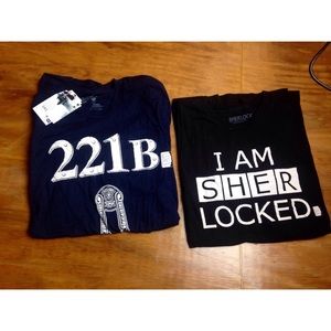 BBC Sherlock Tee Shirt Bundle
