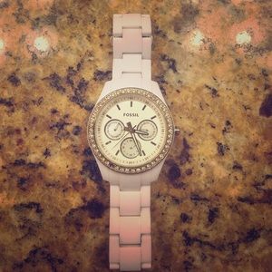 Stella Resin Mutifunction Fossil watch