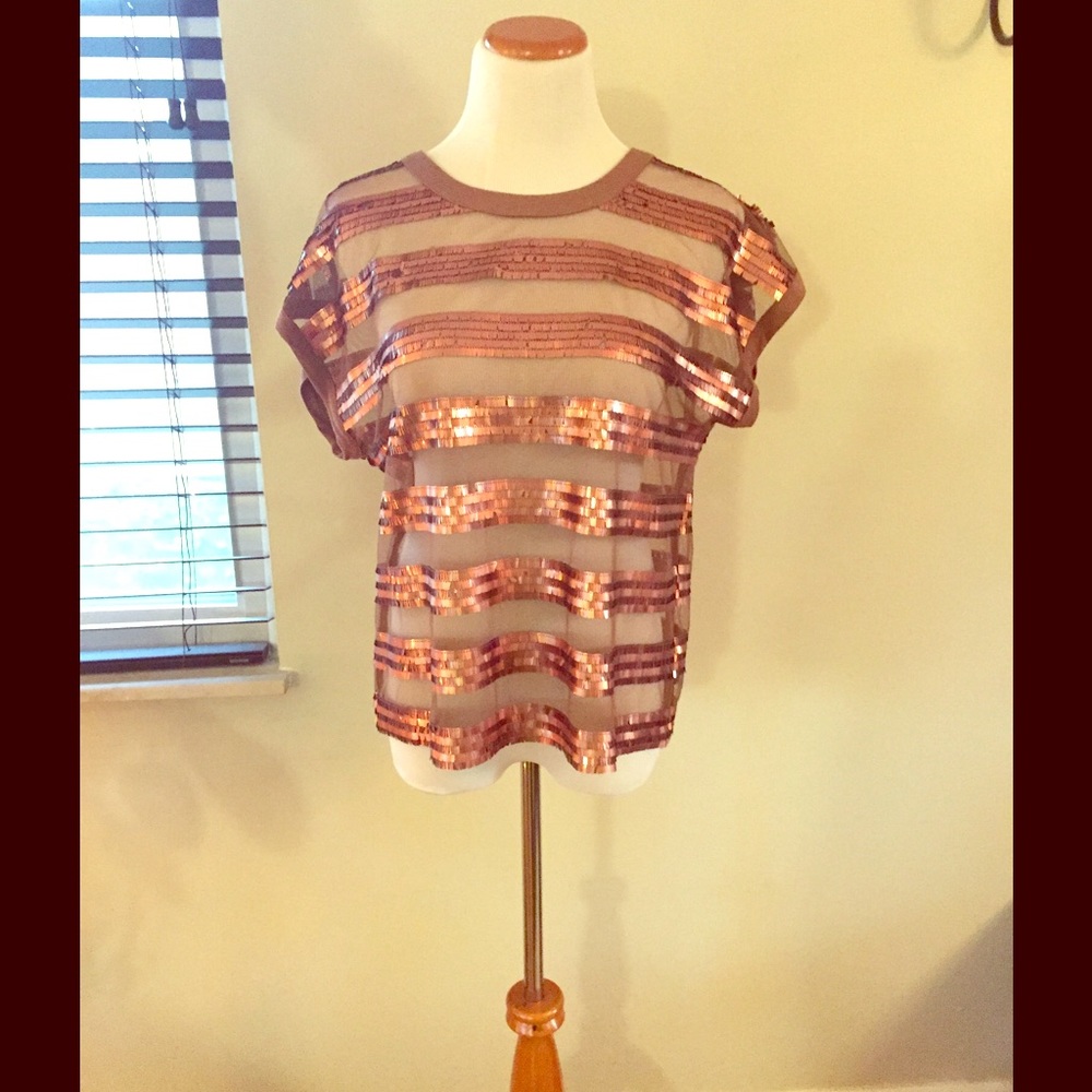 🌠Sparkly golden fashion top🌠