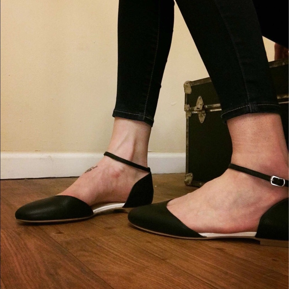 Italian D'orsay Flats