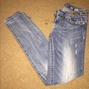 Distressed Skinny Miss Me Jeans