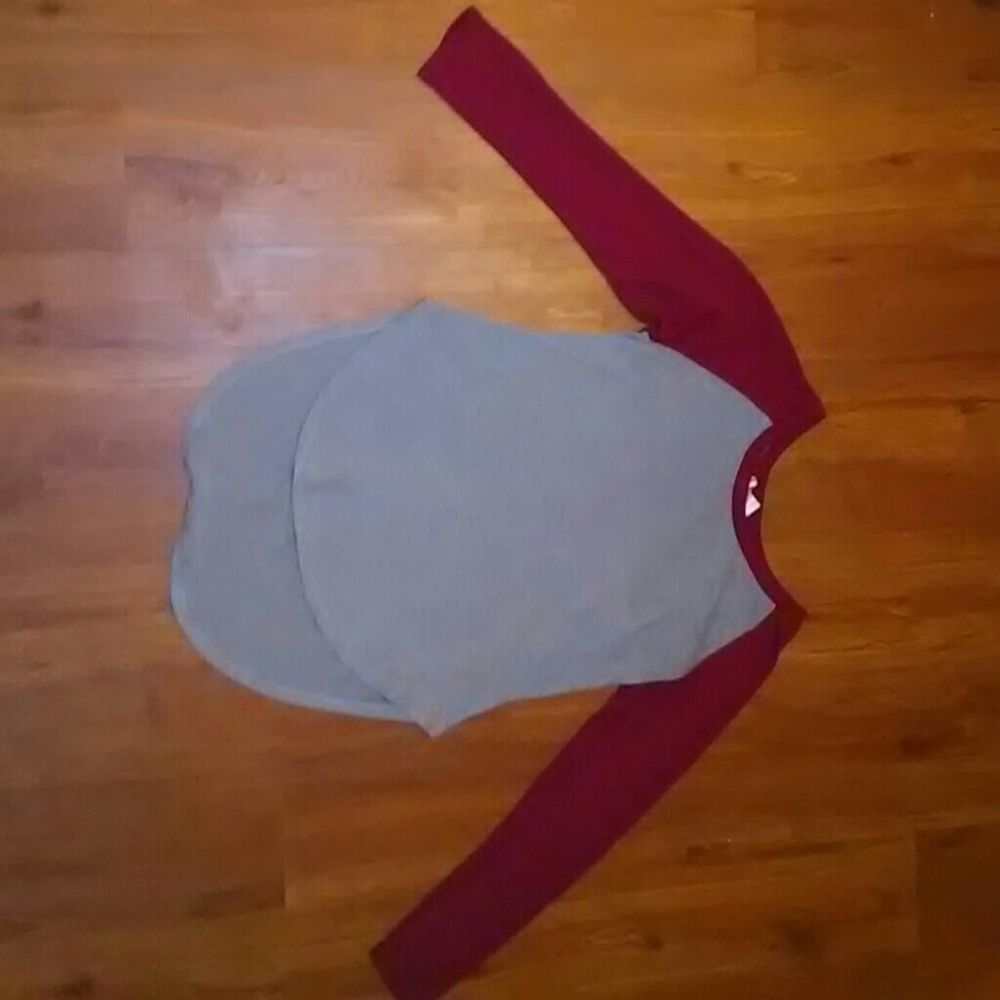 Long sleeve baseball tee
