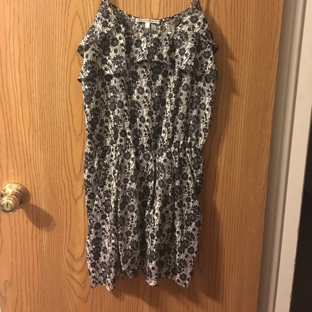 Slim strap sun dress