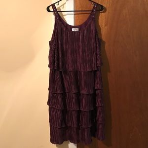 Ruffle Layered Dress