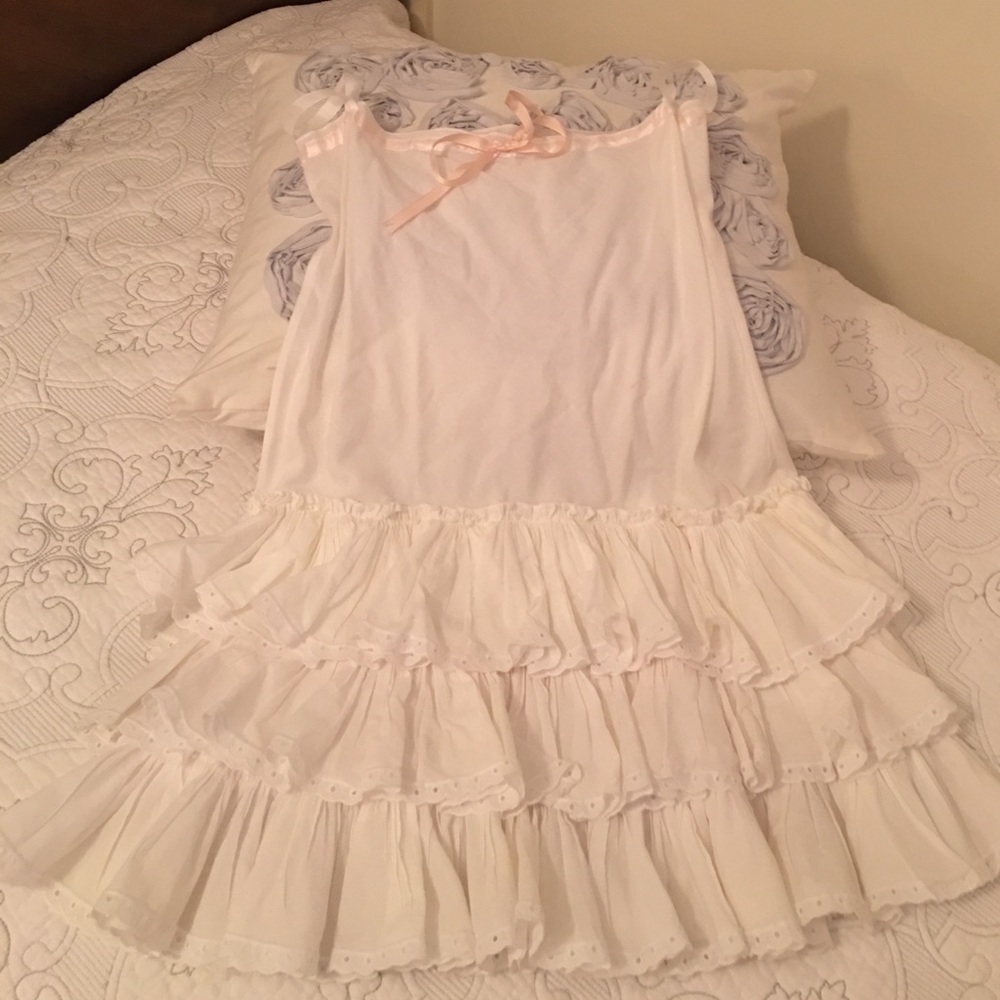 Girls Blush Pink Dress - Picture 5 of 6