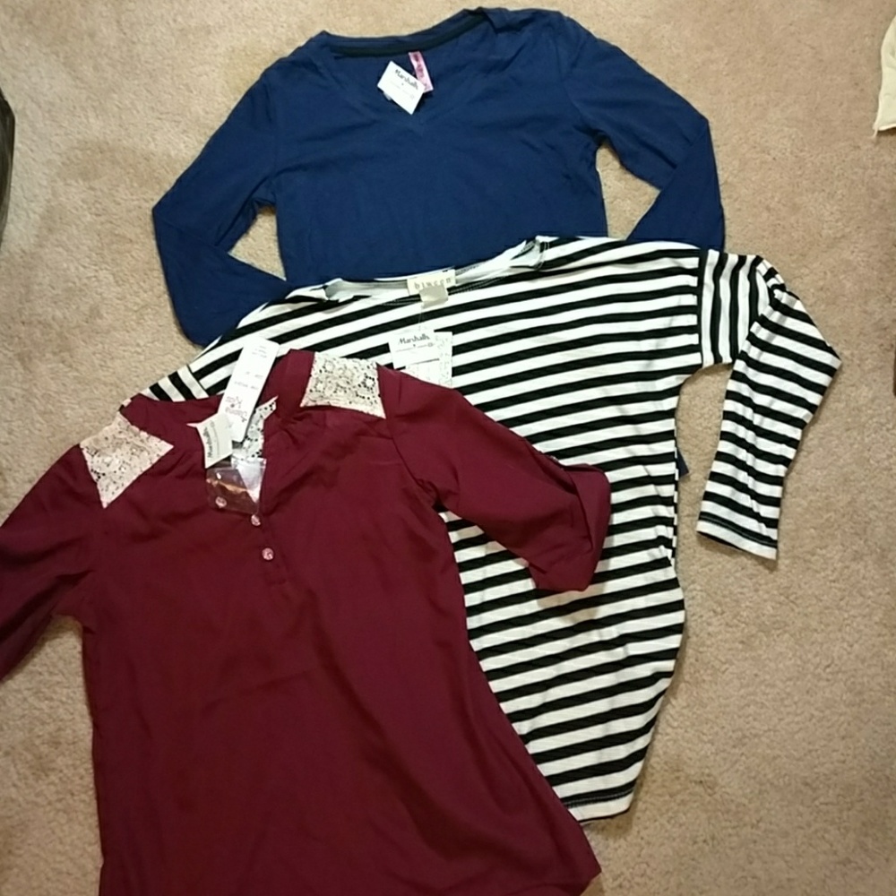 Bundle of girls size 10 tops