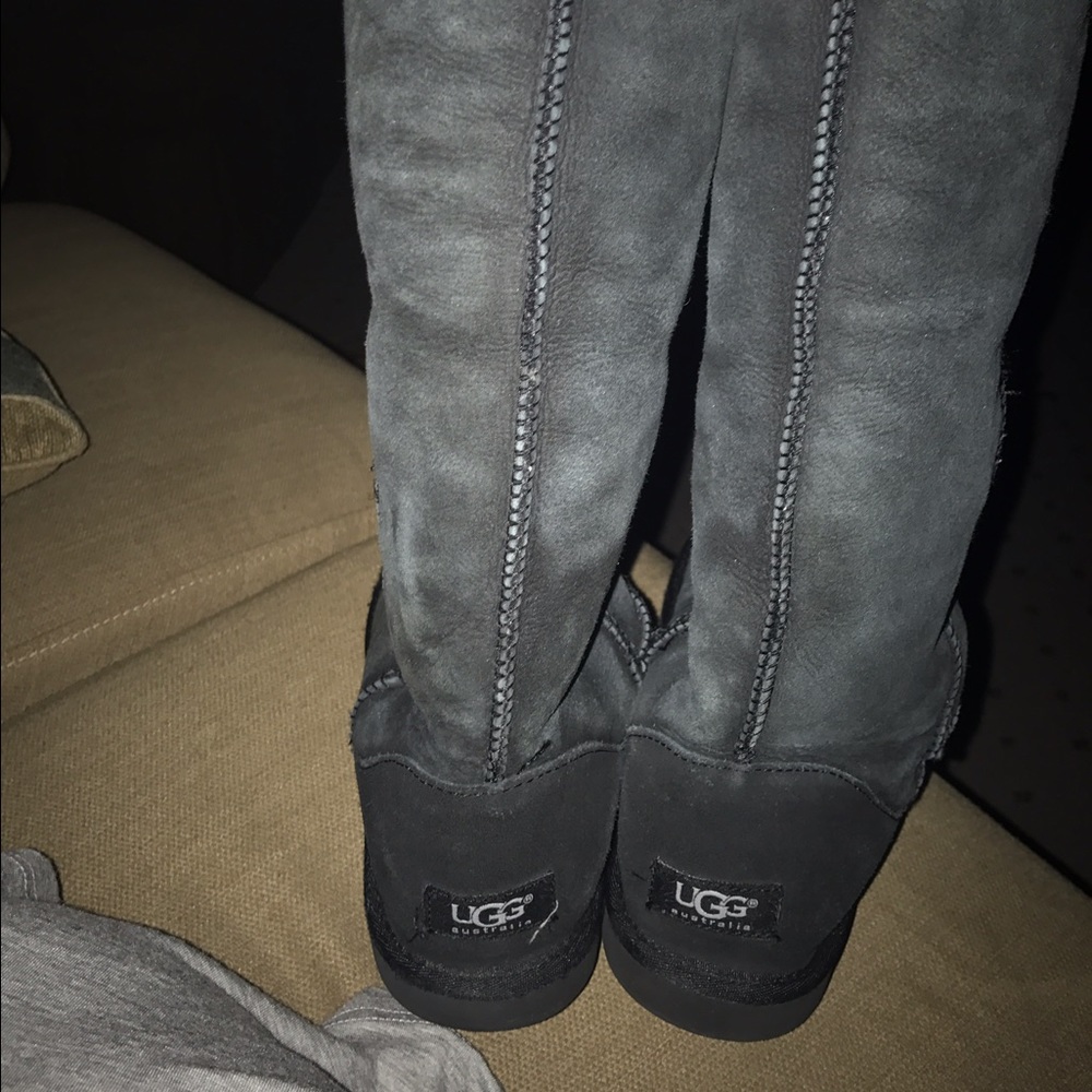 Tall black uggs