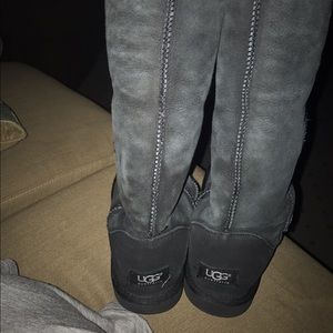Tall black uggs