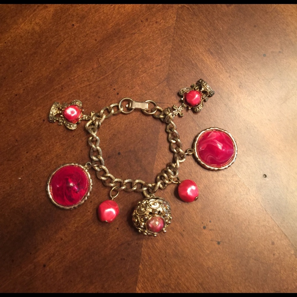 Vintage charm bracelet