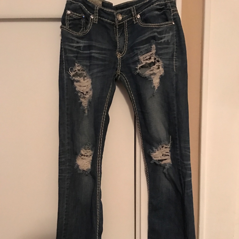 Machine jeans
