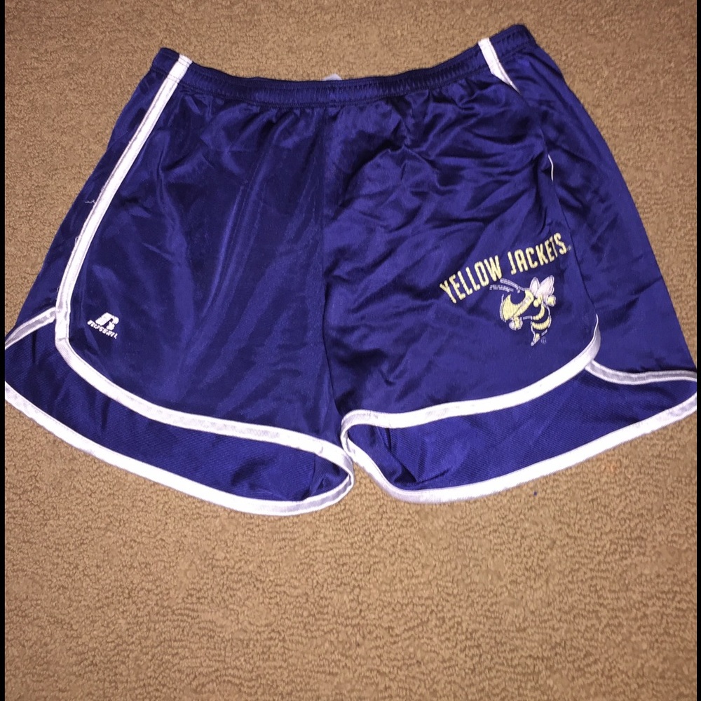 Russell Yellow Jackets Athletic Shorts