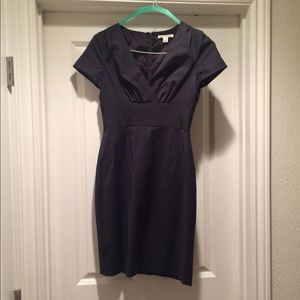 Banana Republic Navy Blue Mid-length Dress Size: 0