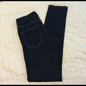 Brand new dark blue jeans