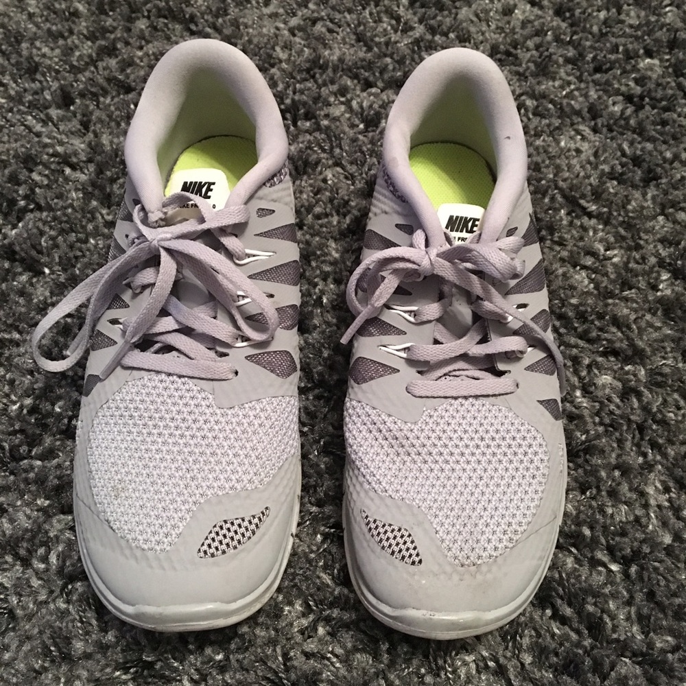 Grey Nike 5.0 Free Runs