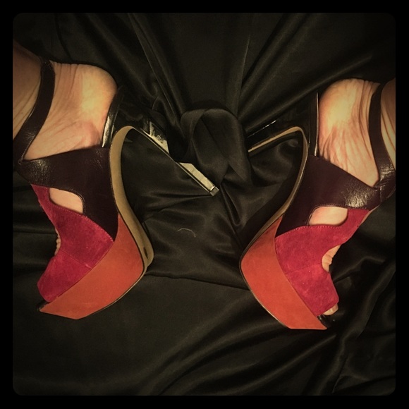 Jessica Simpson Leather and Suede - Picture 2 of 8