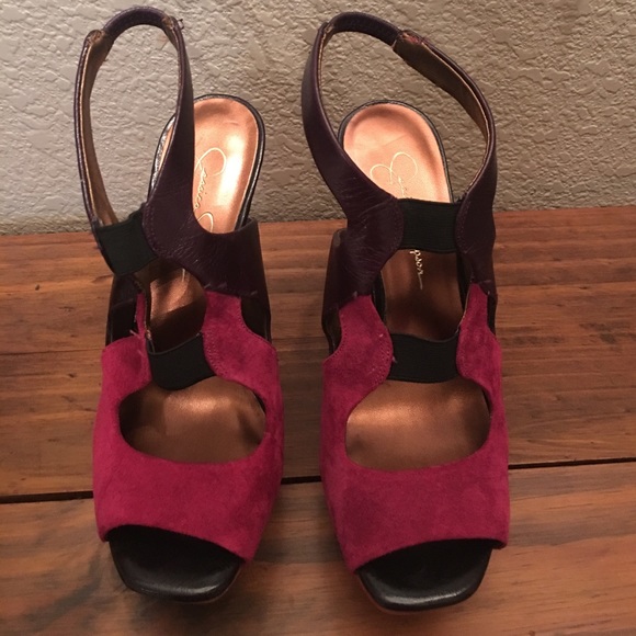 Jessica Simpson Leather and Suede - Picture 5 of 8