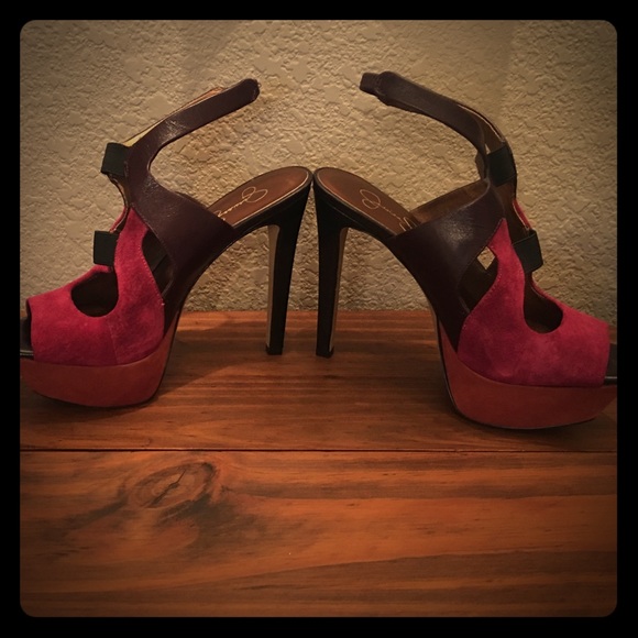 Jessica Simpson Leather and Suede - Picture 6 of 8
