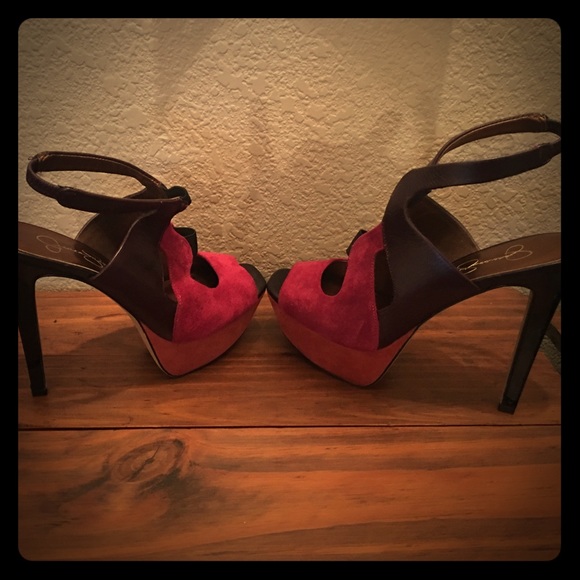Jessica Simpson Leather and Suede - Picture 7 of 8