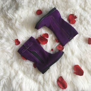 Pediped| Sz. 23| Purple Suede| Zipper