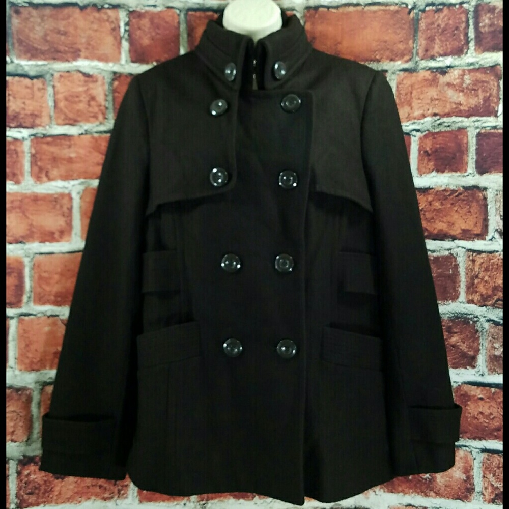 NY & Co. Brown Peacoat